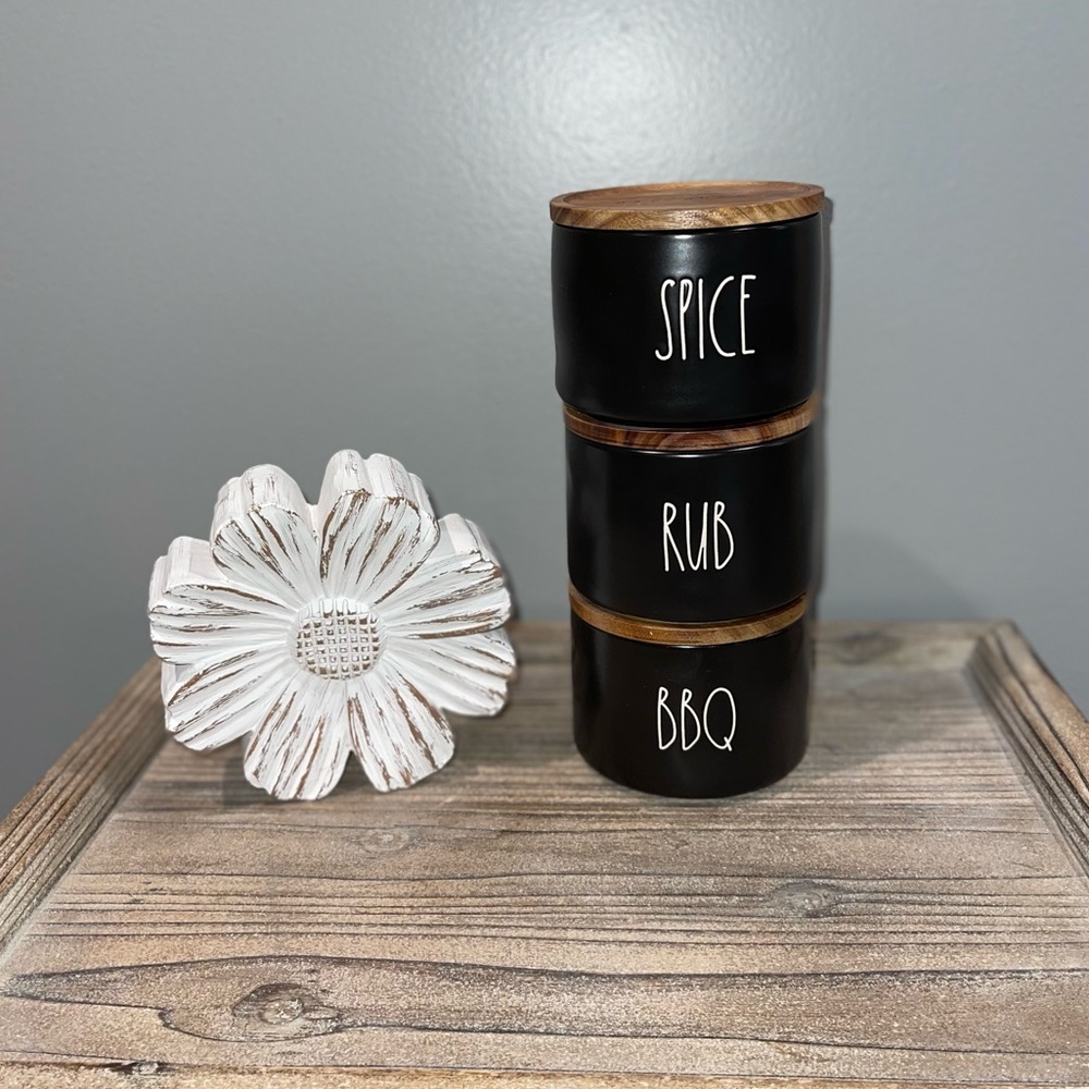 Rae Dunn Stackable Spice Storage - image 2